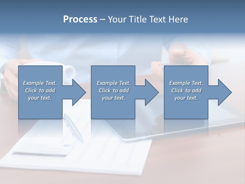 Touch Screen Desktop Media PowerPoint Template