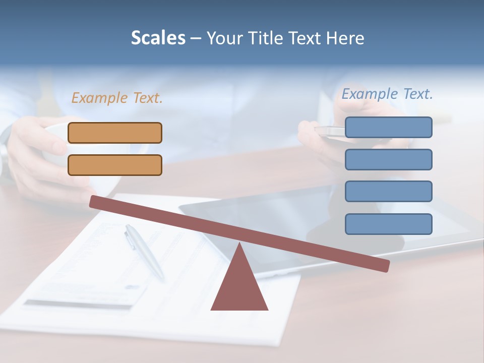 Touch Screen Desktop Media PowerPoint Template