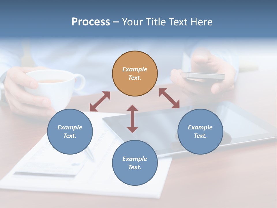 Touch Screen Desktop Media PowerPoint Template