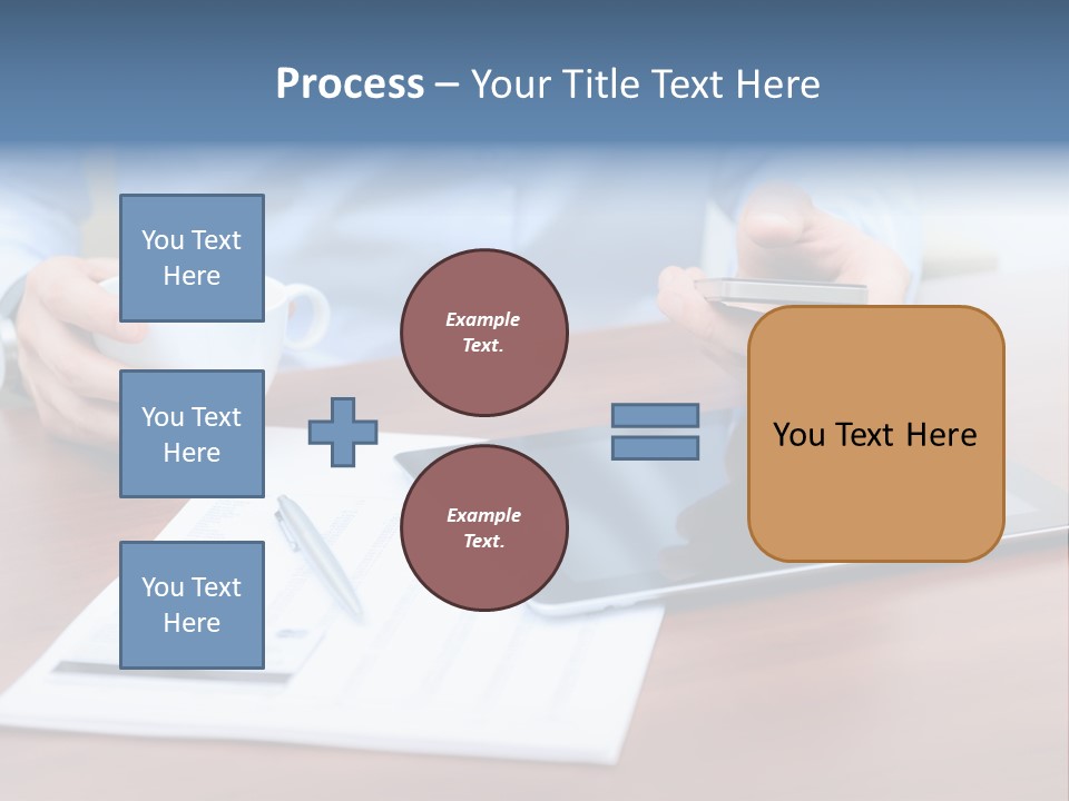 Touch Screen Desktop Media PowerPoint Template