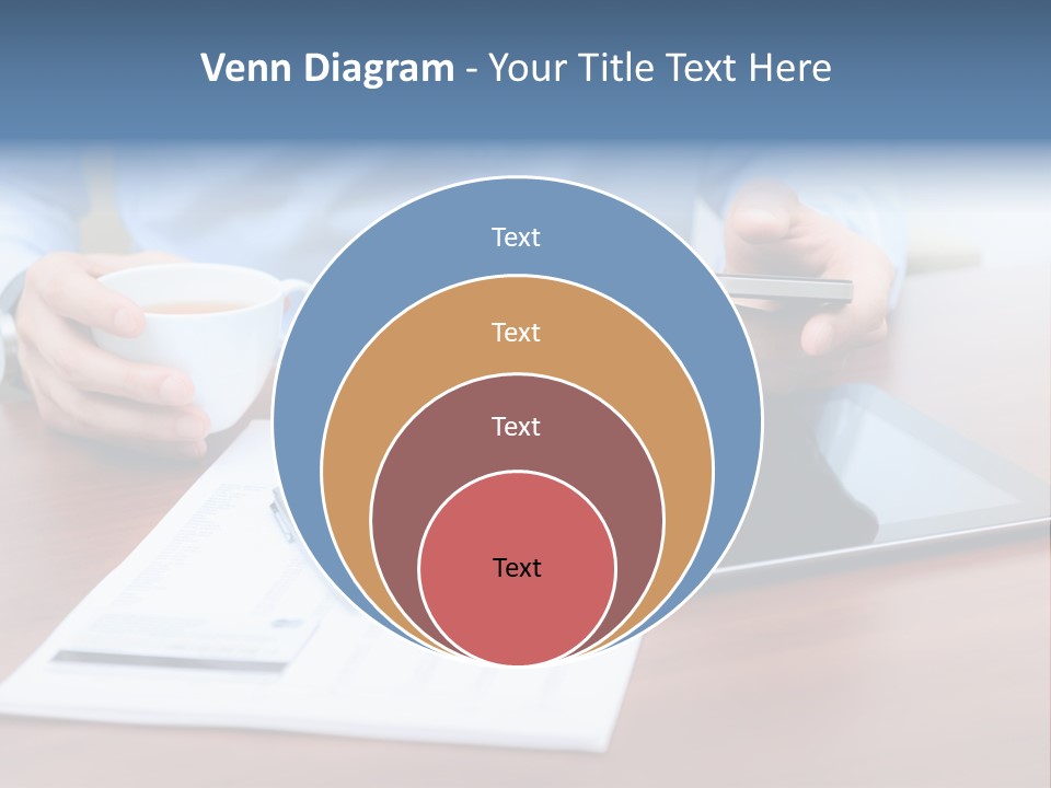 Touch Screen Desktop Media PowerPoint Template