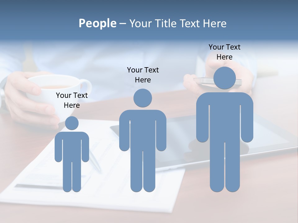 Touch Screen Desktop Media PowerPoint Template