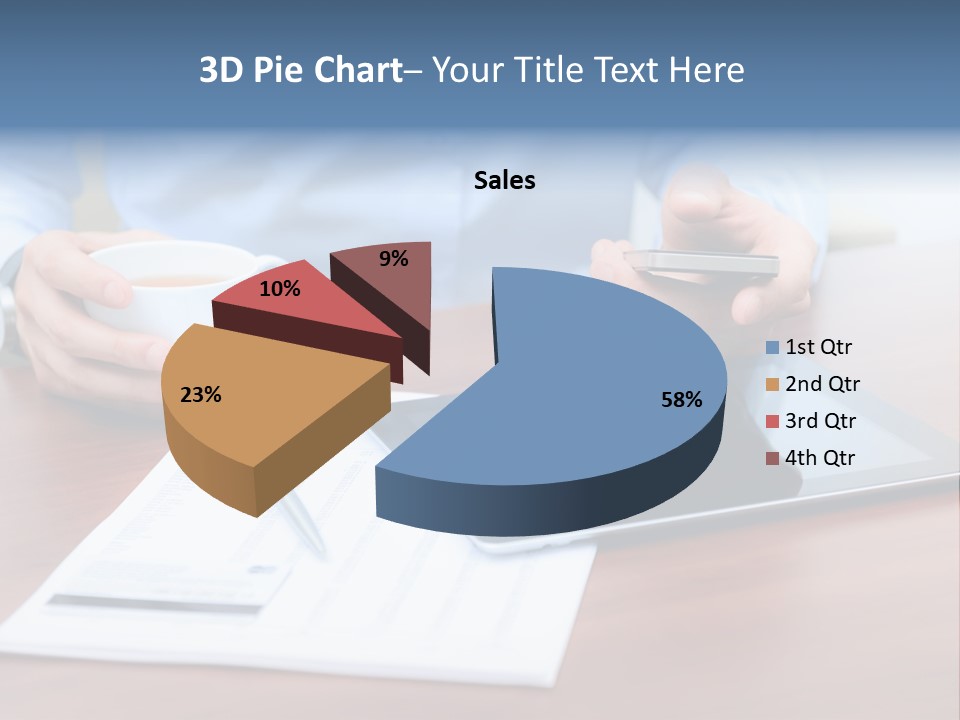 Touch Screen Desktop Media PowerPoint Template
