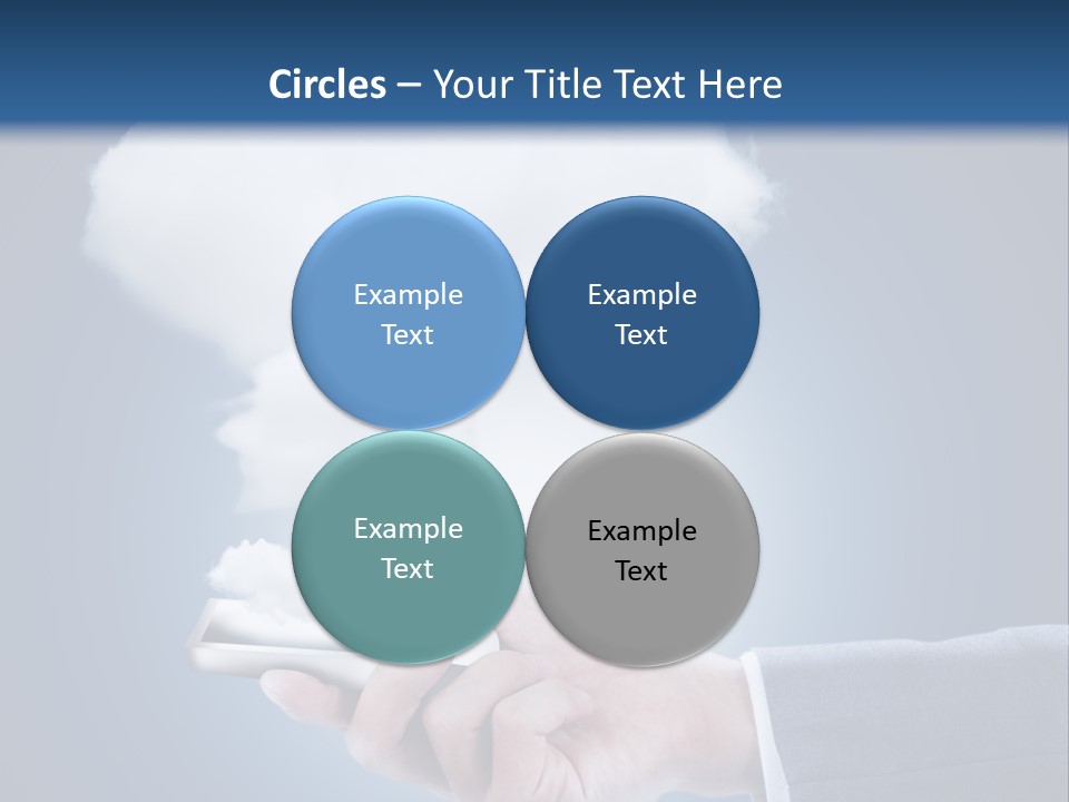 Computer Media Connection PowerPoint Template