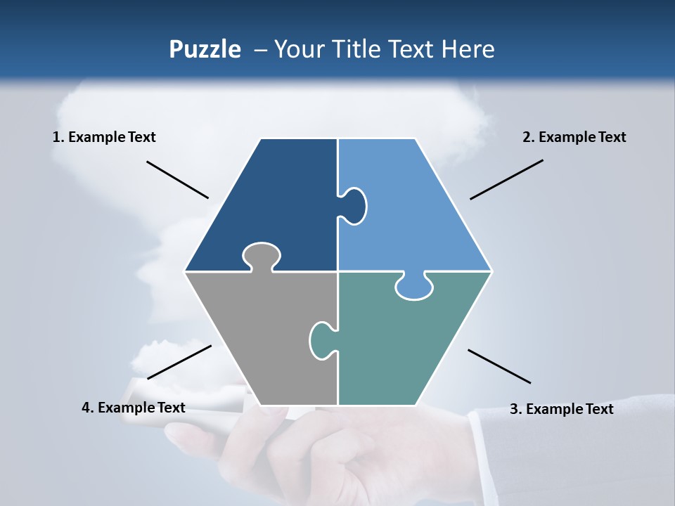 Computer Media Connection PowerPoint Template