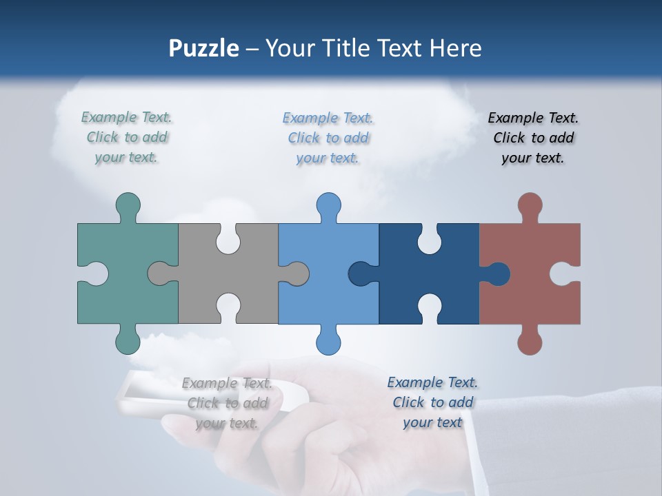 Computer Media Connection PowerPoint Template