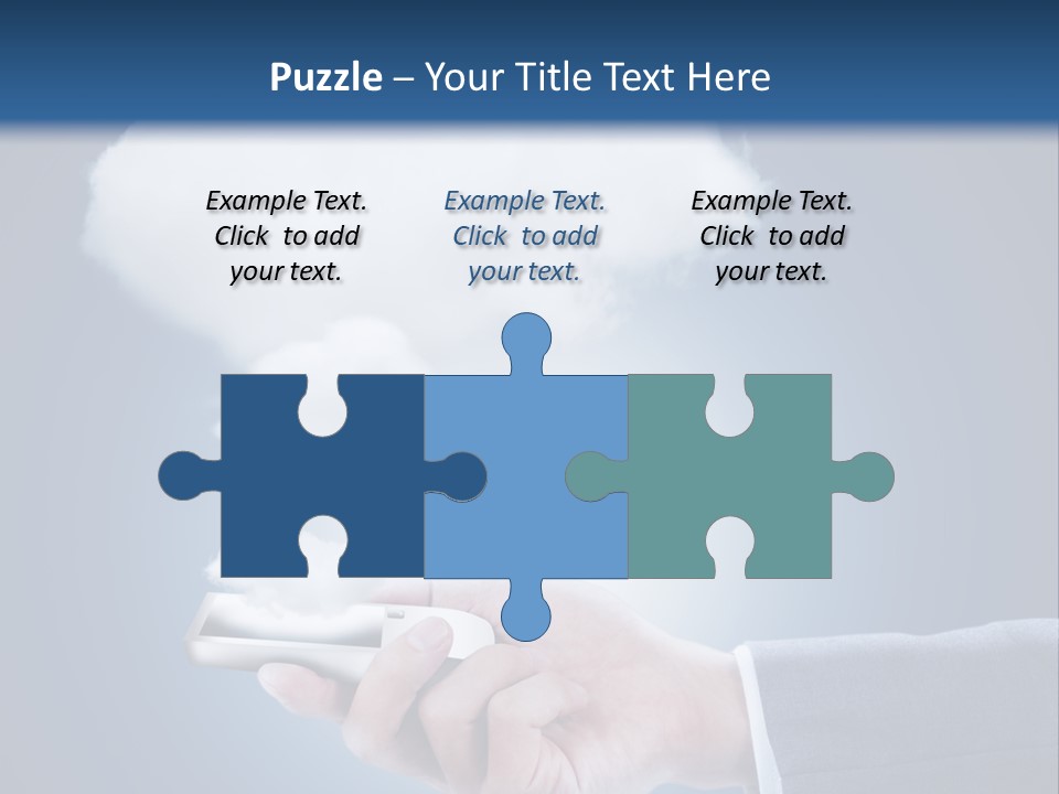 Computer Media Connection PowerPoint Template