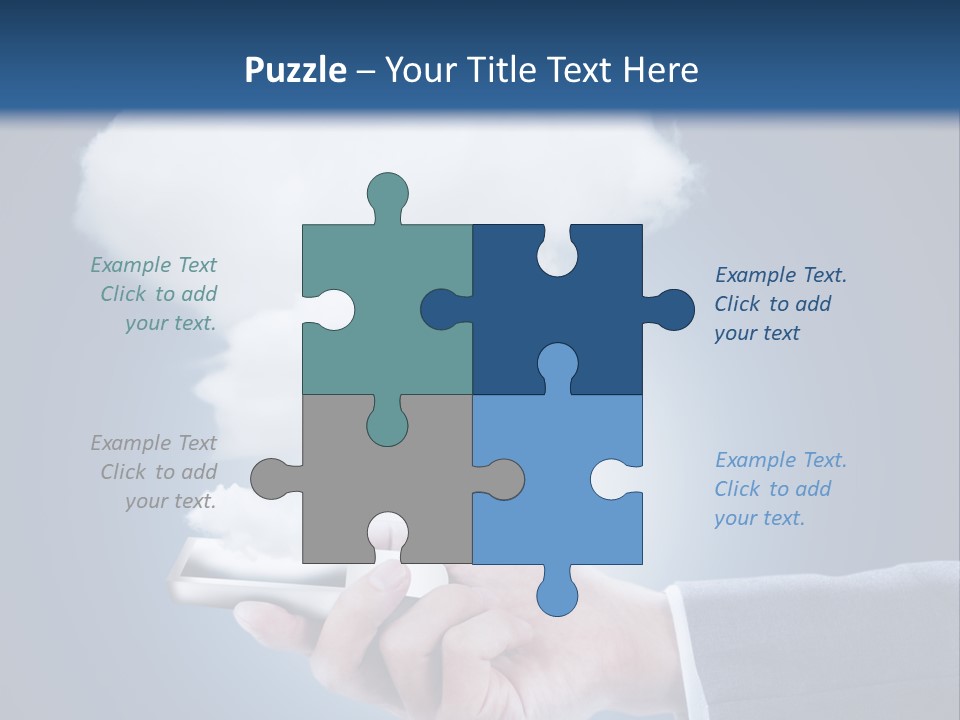 Computer Media Connection PowerPoint Template
