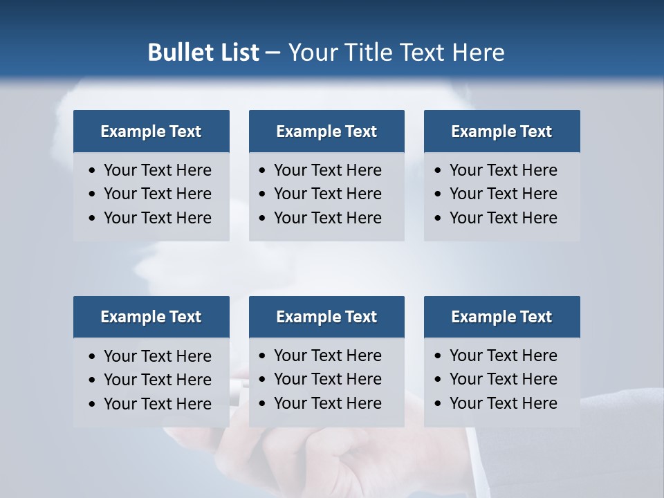 Computer Media Connection PowerPoint Template