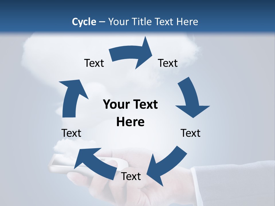 Computer Media Connection PowerPoint Template