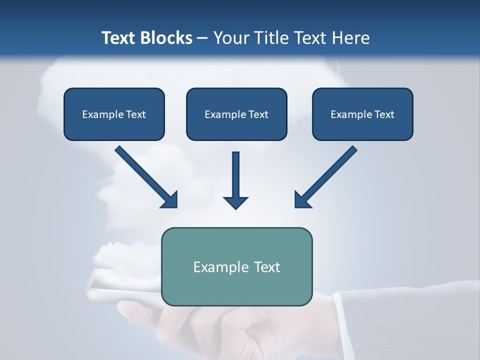 Computer Media Connection PowerPoint Template