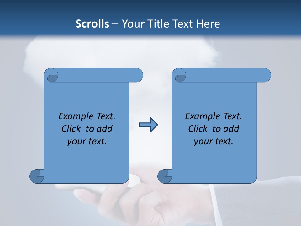 Computer Media Connection PowerPoint Template