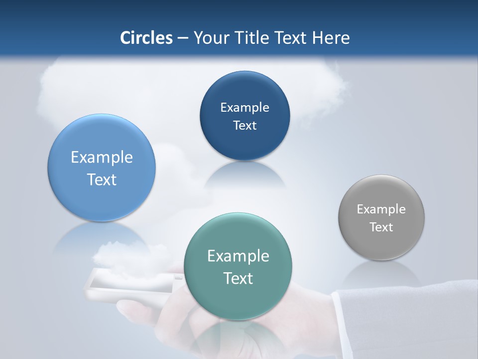 Computer Media Connection PowerPoint Template