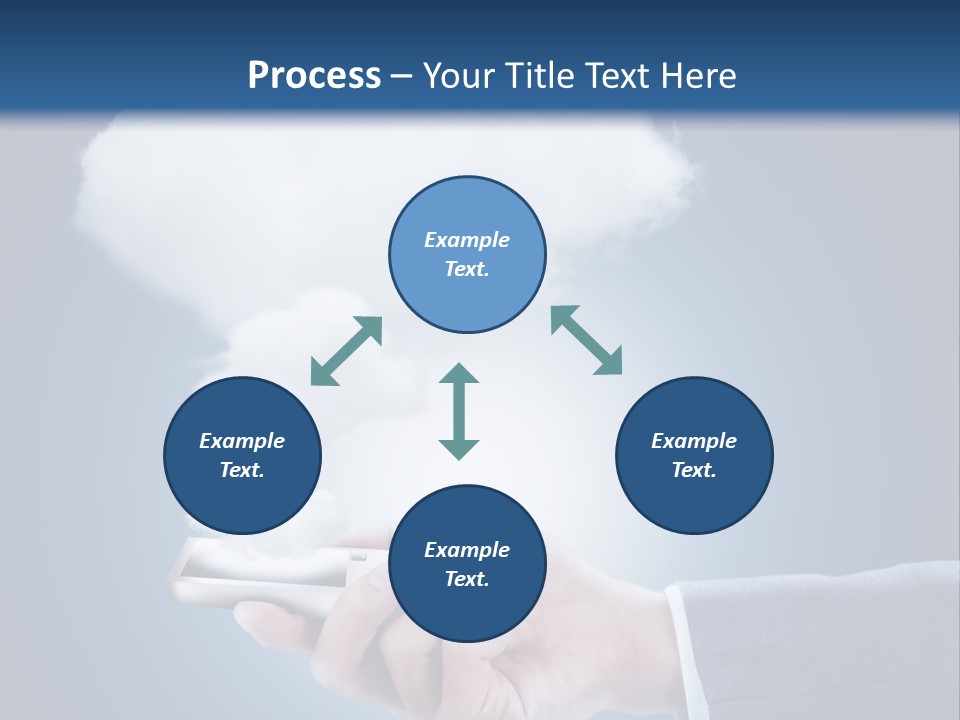 Computer Media Connection PowerPoint Template
