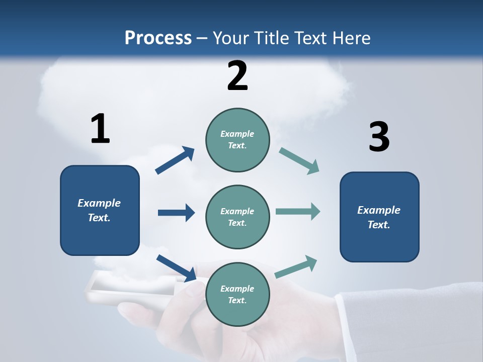 Computer Media Connection PowerPoint Template