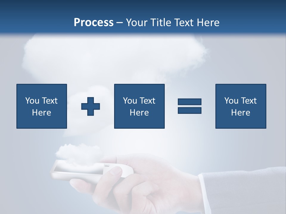 Computer Media Connection PowerPoint Template