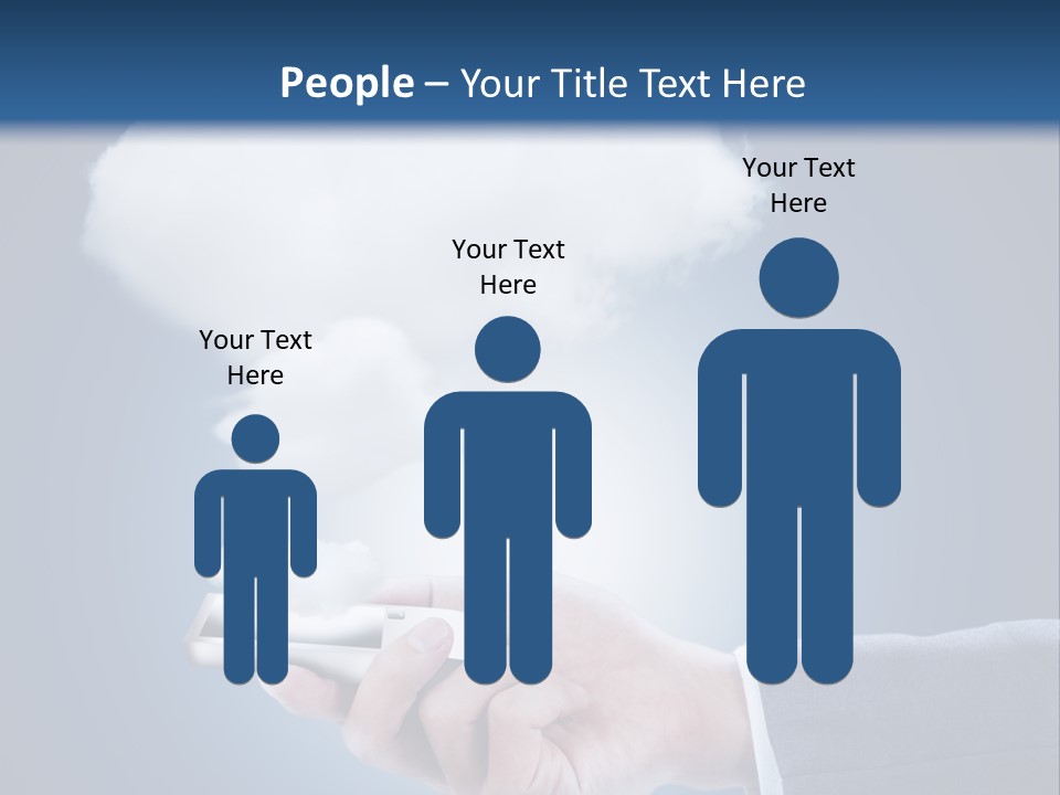 Computer Media Connection PowerPoint Template