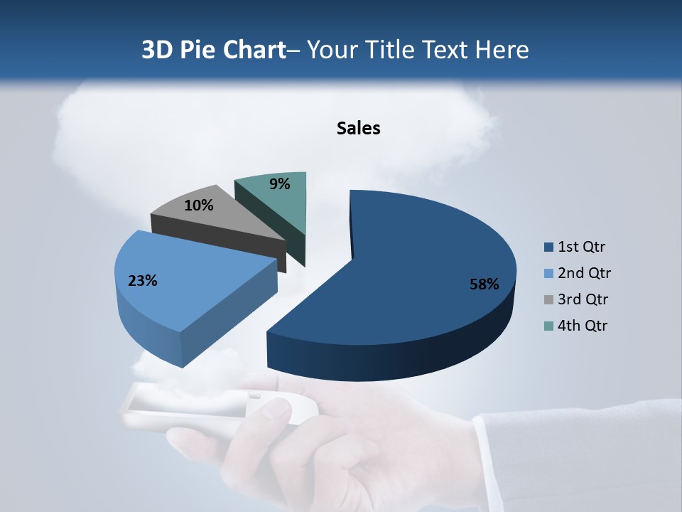 Computer Media Connection PowerPoint Template