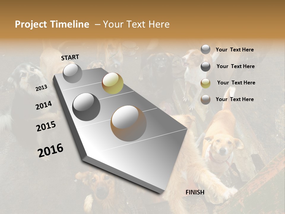 Hungry Hound Eyes PowerPoint Template