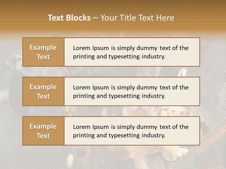 Hungry Hound Eyes PowerPoint Template