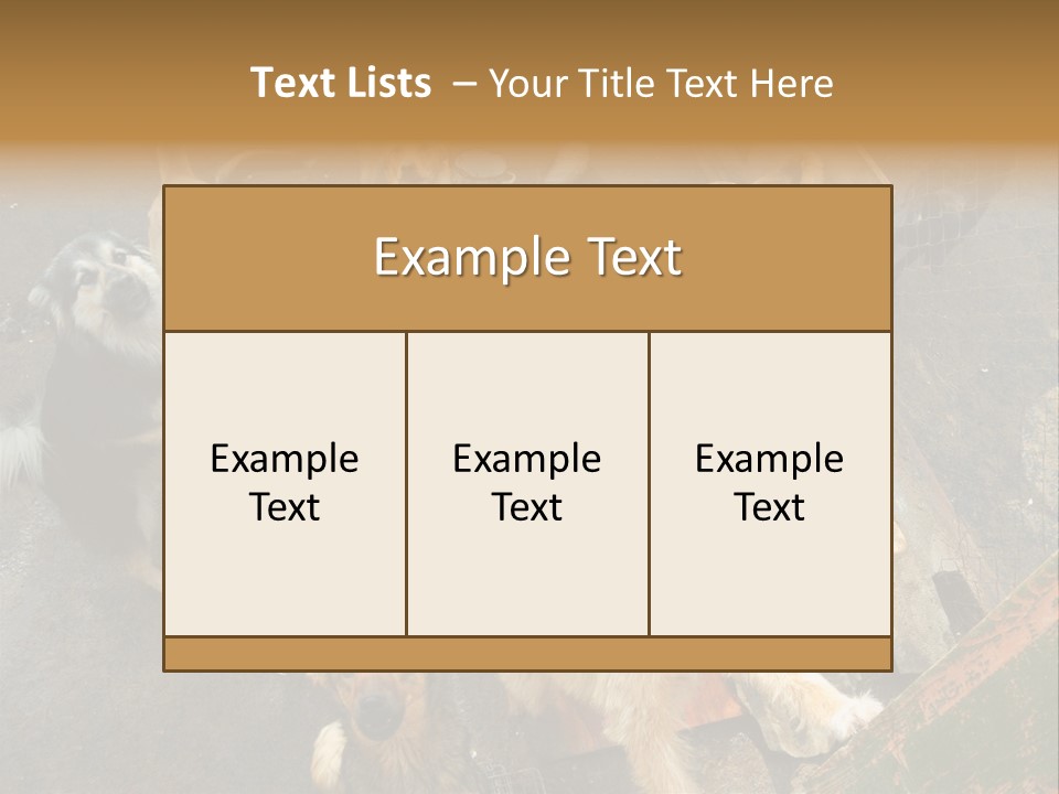 Hungry Hound Eyes PowerPoint Template