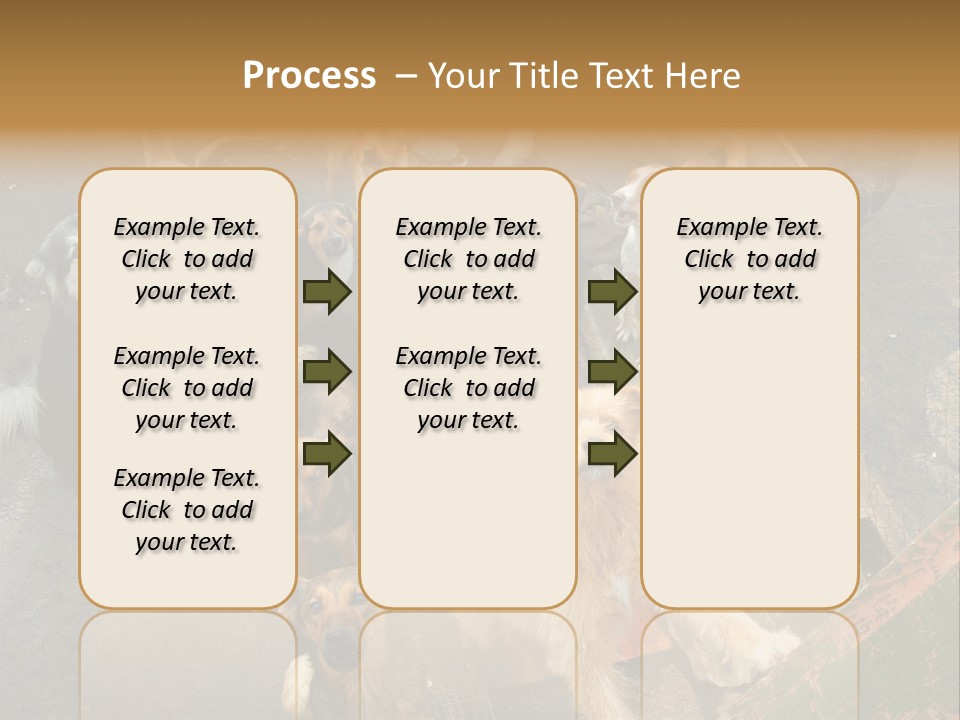 Hungry Hound Eyes PowerPoint Template
