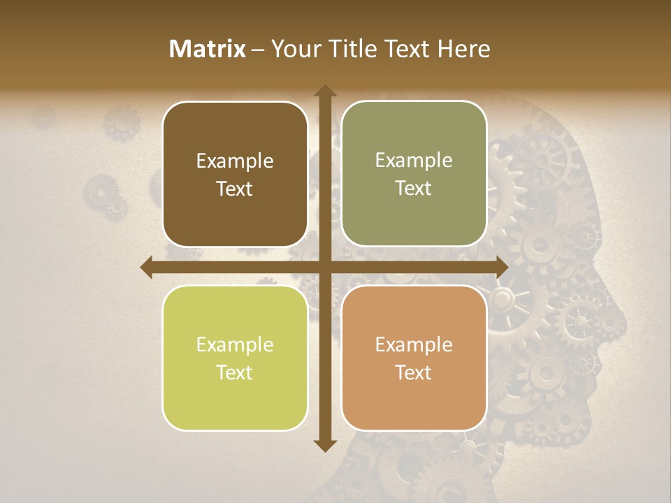 Distraught Alzheimer's Disease Expertise PowerPoint Template
