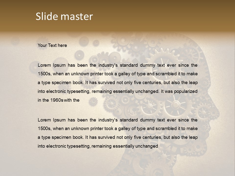 Distraught Alzheimer's Disease Expertise PowerPoint Template