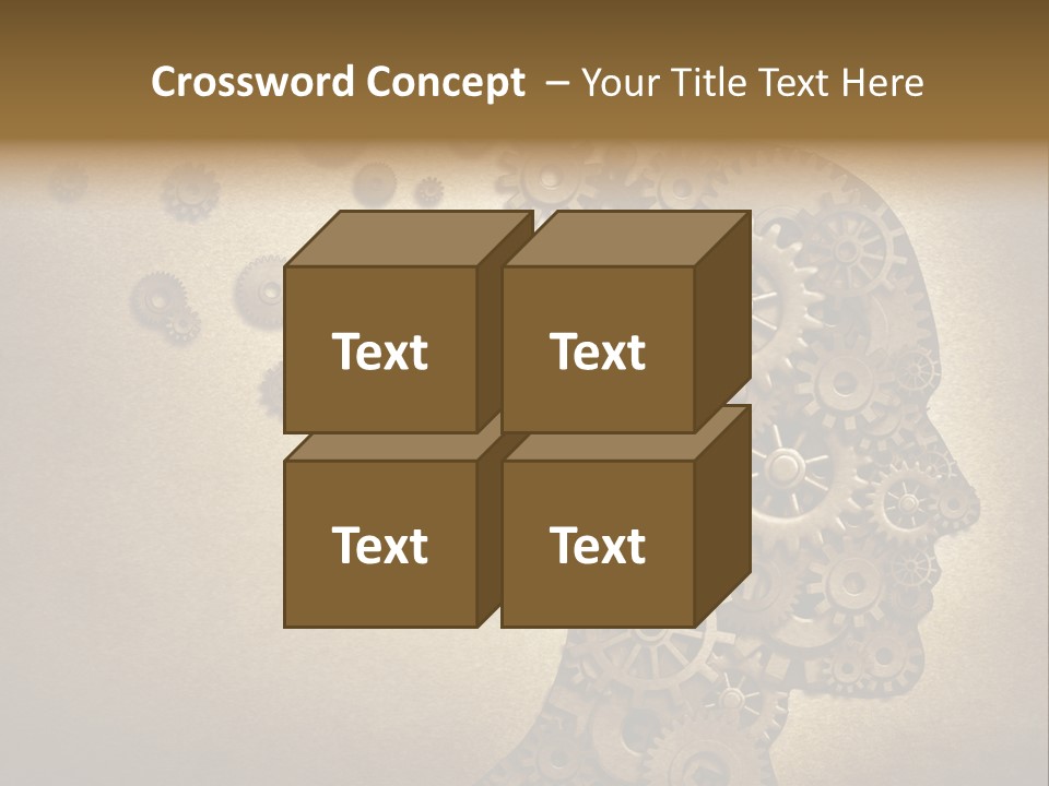 Distraught Alzheimer's Disease Expertise PowerPoint Template
