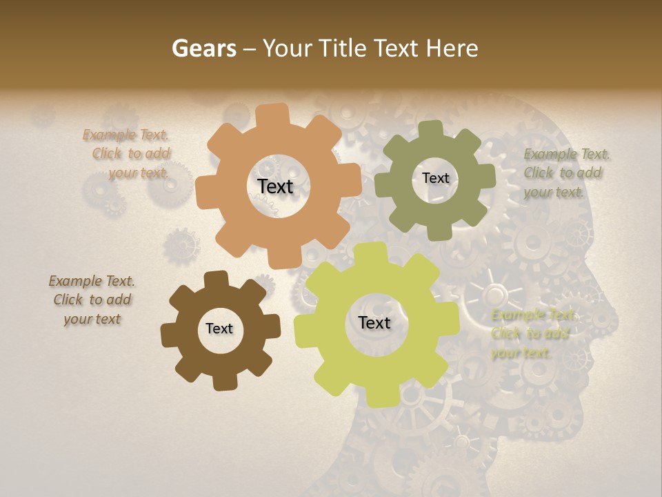 Distraught Alzheimer's Disease Expertise PowerPoint Template