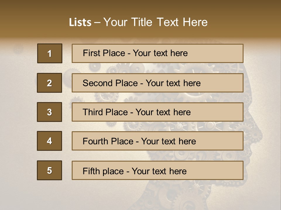 Distraught Alzheimer's Disease Expertise PowerPoint Template