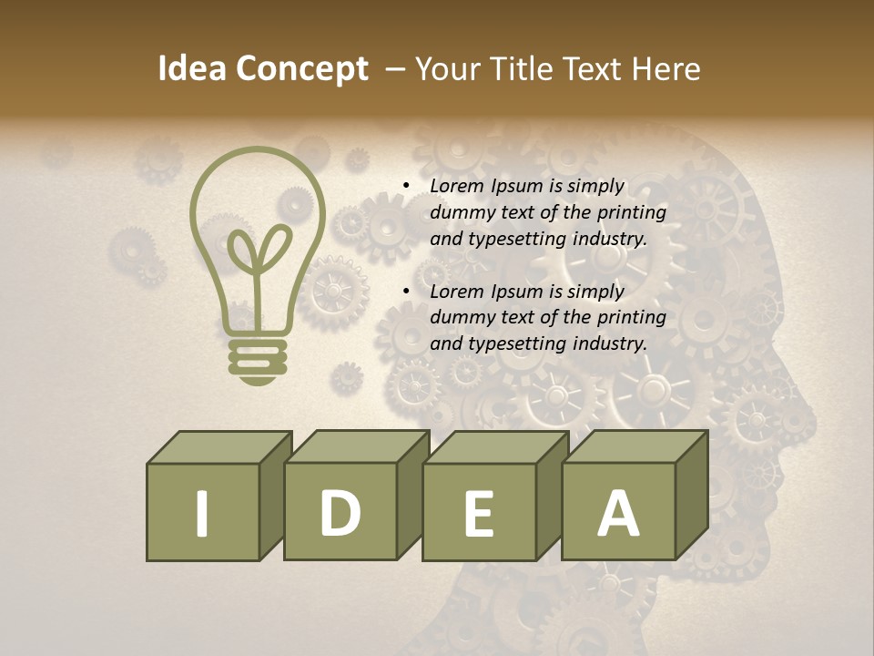 Distraught Alzheimer's Disease Expertise PowerPoint Template