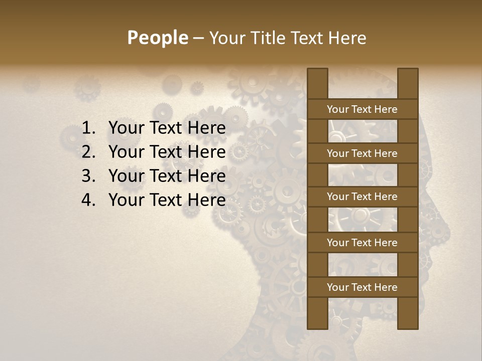 Distraught Alzheimer's Disease Expertise PowerPoint Template