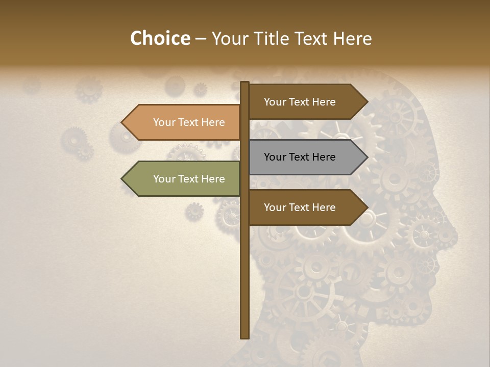 Distraught Alzheimer's Disease Expertise PowerPoint Template