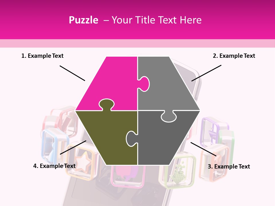Application Glossy Best PowerPoint Template