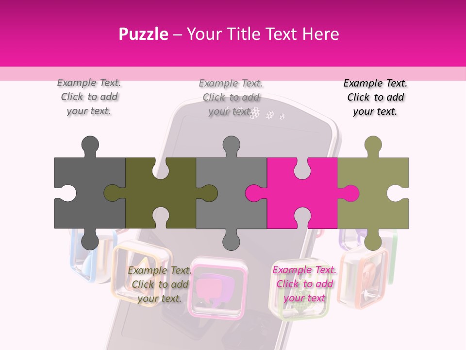 Application Glossy Best PowerPoint Template