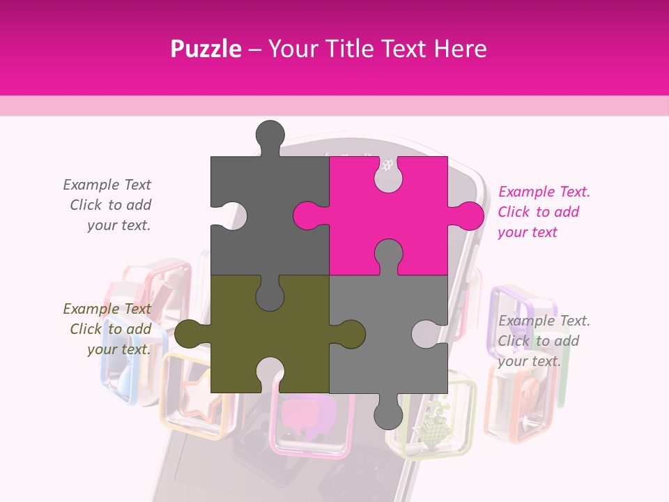 Application Glossy Best PowerPoint Template