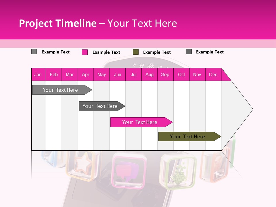 Application Glossy Best PowerPoint Template