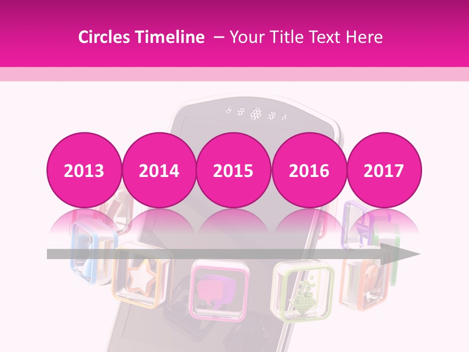 Application Glossy Best PowerPoint Template