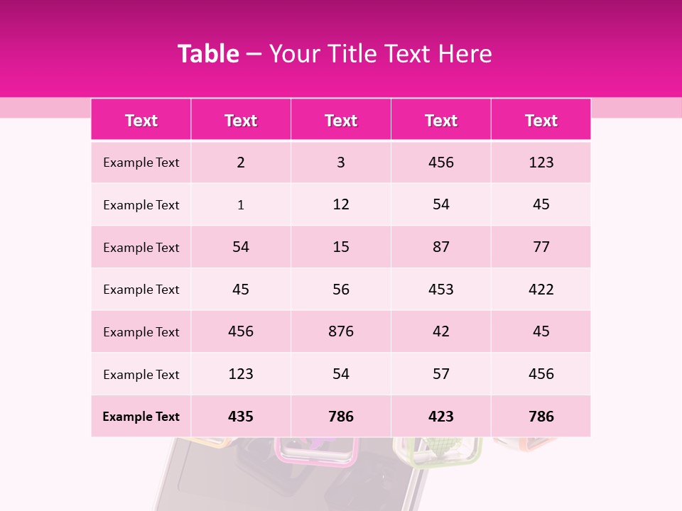 Application Glossy Best PowerPoint Template