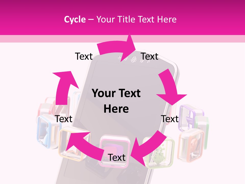 Application Glossy Best PowerPoint Template