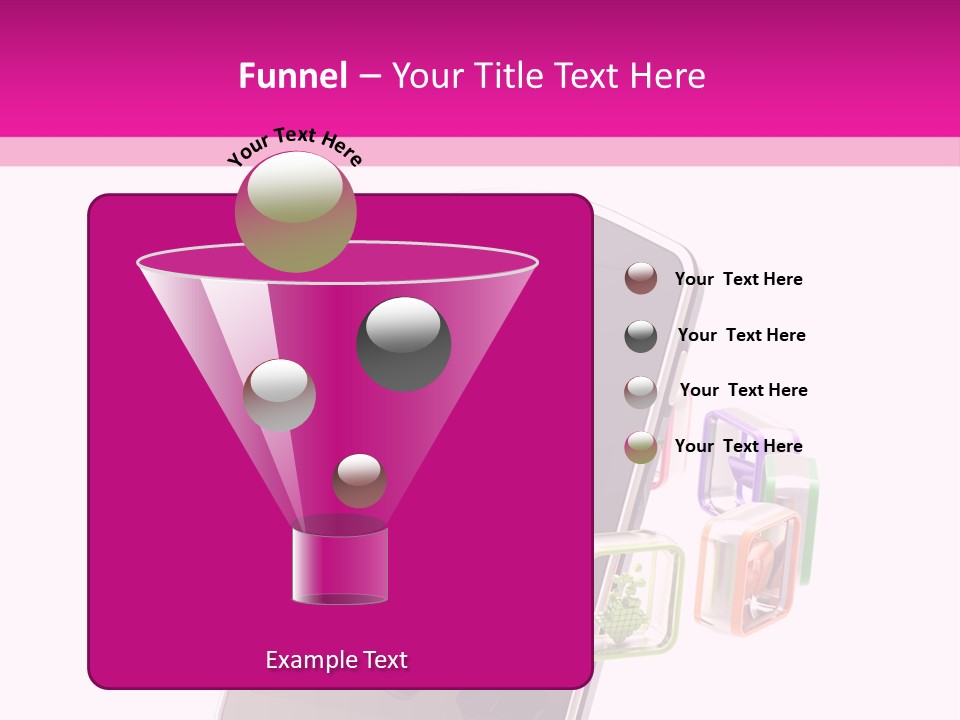 Application Glossy Best PowerPoint Template