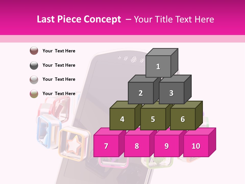 Application Glossy Best PowerPoint Template