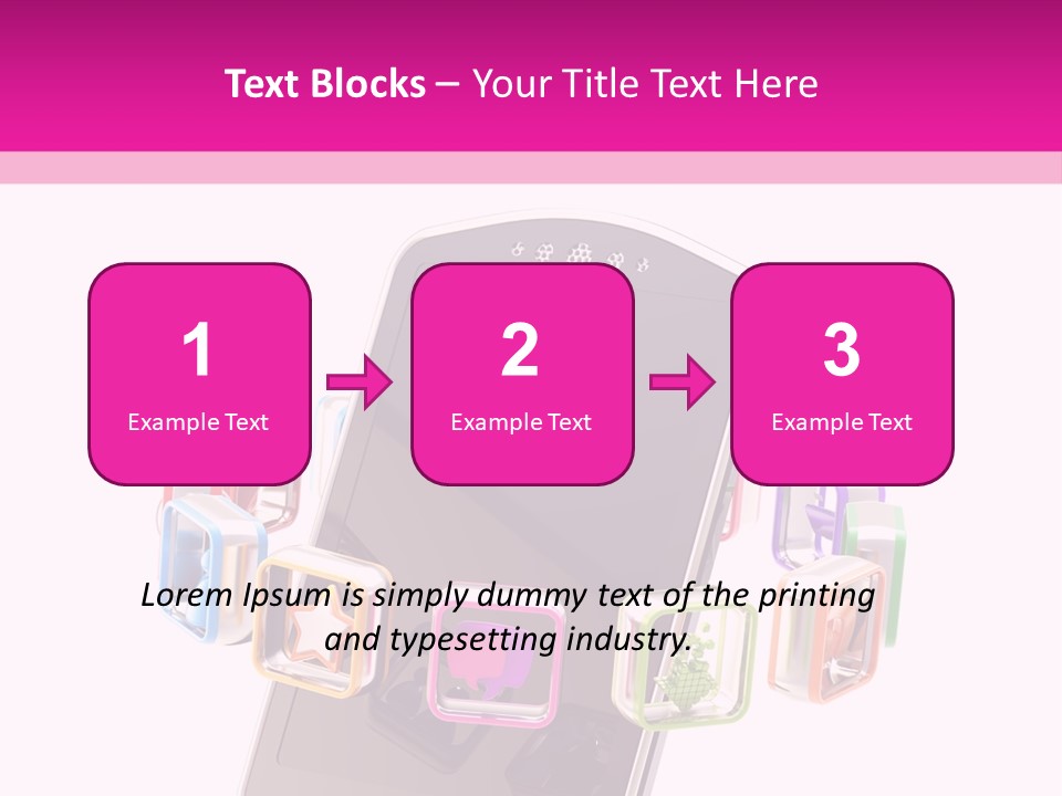 Application Glossy Best PowerPoint Template