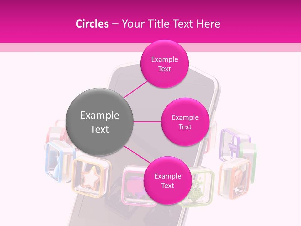 Application Glossy Best PowerPoint Template