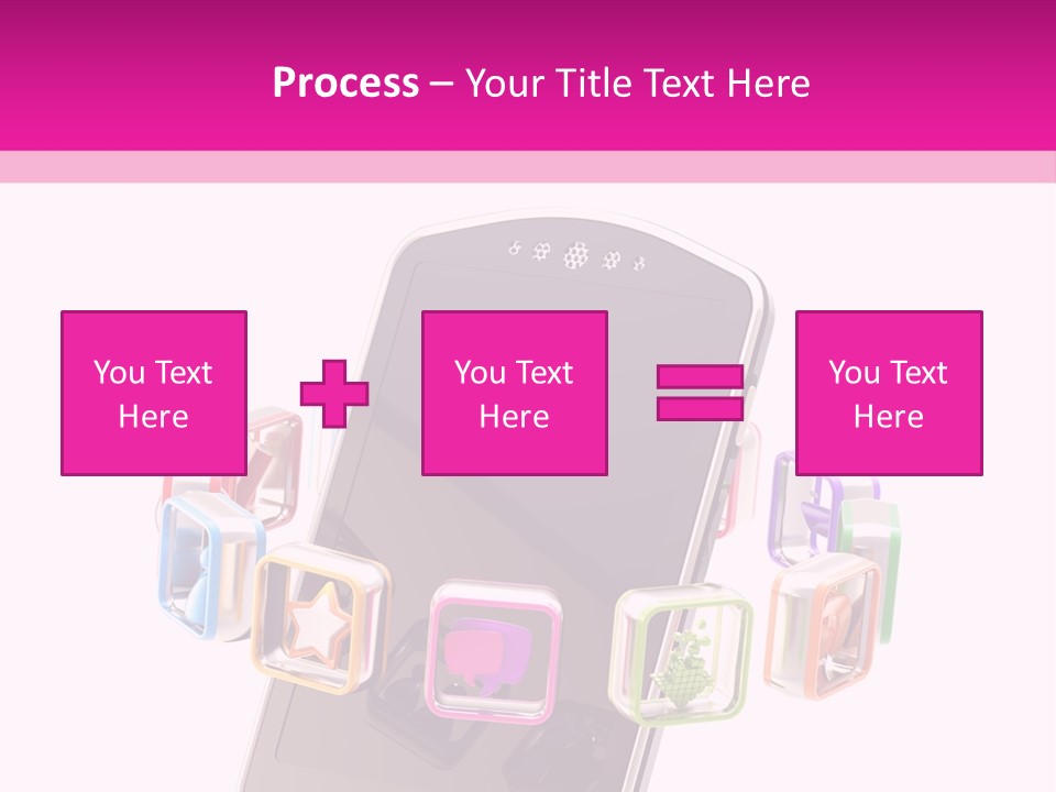 Application Glossy Best PowerPoint Template