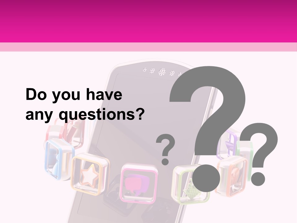 Application Glossy Best PowerPoint Template