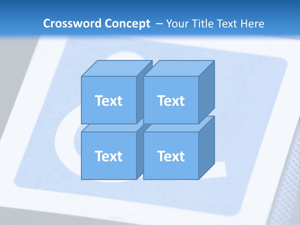 Silhouette Person Handicapped PowerPoint Template