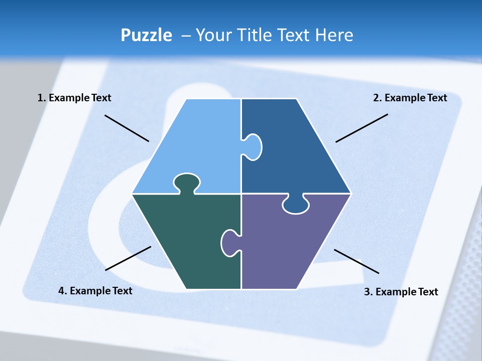 Silhouette Person Handicapped PowerPoint Template