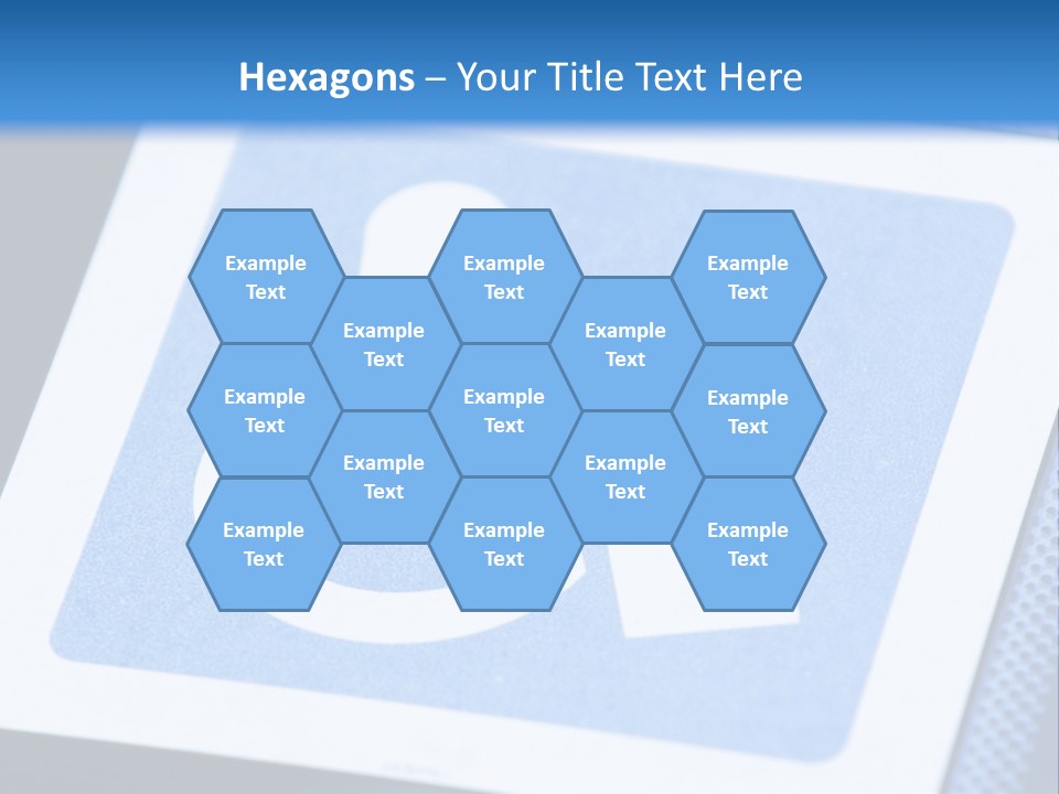 Silhouette Person Handicapped PowerPoint Template